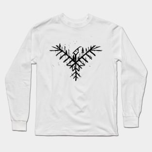 old Norse raven Long Sleeve T-Shirt